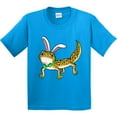 thumbnail image 3 of Inktastic Easter Leopard Gecko with Bunny Ears Youth T-Shirt, 3 of 5