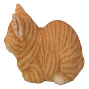 Hi-Line Gift Ltd. Orange Tabby Cat Sleeping