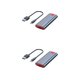 thumbnail image 1 of Caja SSD M.2 NVME Injueey Adaptador externo USB-C Gris con cable A-C, 1 of 1