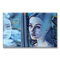 thumbnail image 1 of Cuadro Canvas listo para Colgar tipo galería Retrato Azul 40X60 cm Pixtreats, 1 of 4