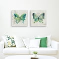 thumbnail image 2 of Butterfly Sketch I & II by Carol Robinson Canvas Art Painting Print Set of 2, 2 of 4