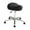 Black, variant on Lipstore Saddle Stool Lift Stool Height Adjustable Swivel Salon Stool Round Rolling Stool black