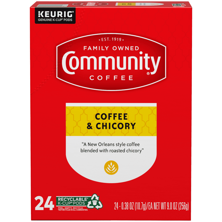Coffee and Chicory K-Cup, 24/Box Coffee and Chicory K-Cup, 24/Box
