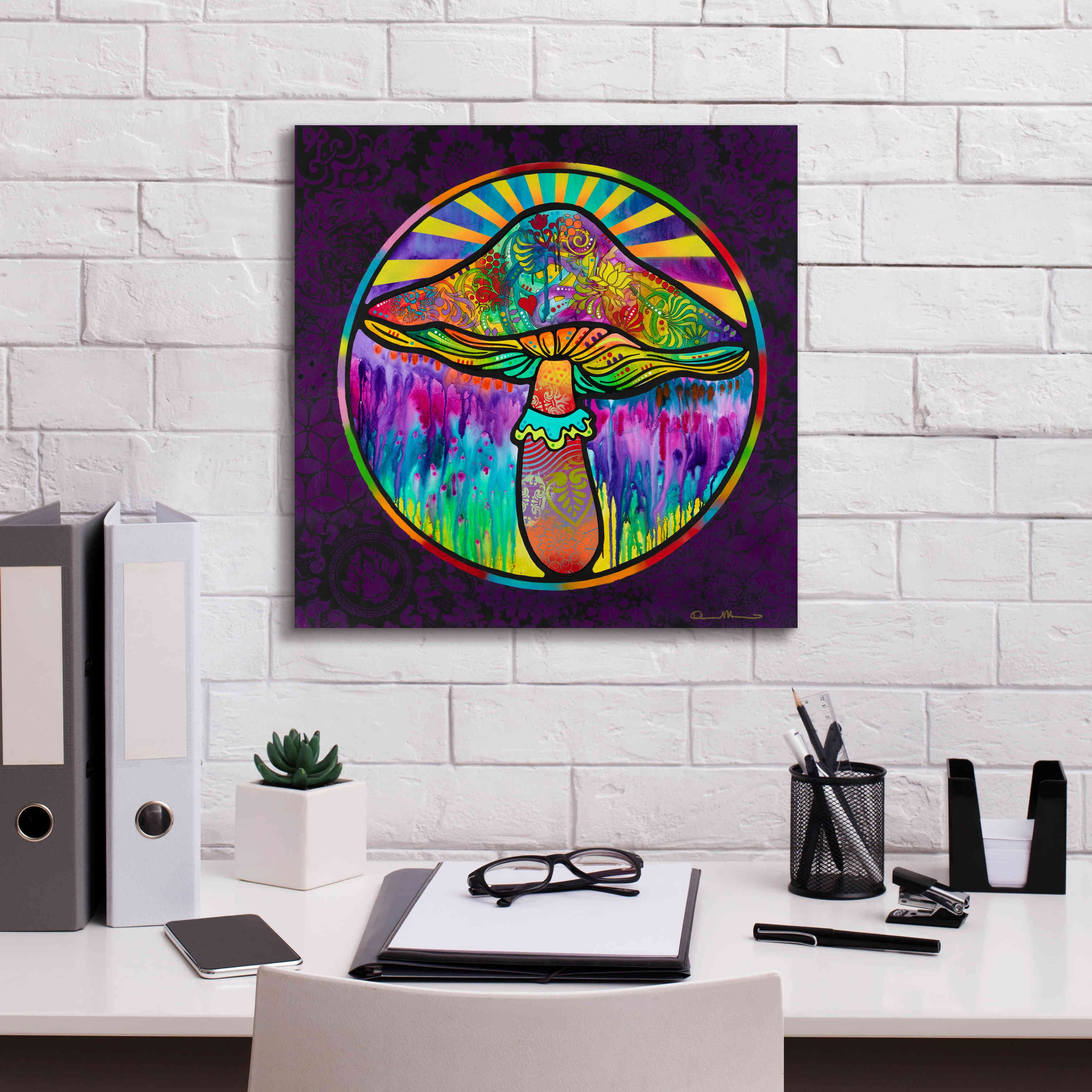 Epic Graffiti 'Do A Barrel Roll' by Dean Russo, Canvas Wall Art, 12x16 