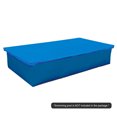 thumbnail image 1 of Heavy Duty Blue Rectangular Pool Cover Waterproof PE Pool Cover Portable Protective Cover Suitable for Above Ground Pools, 1 of 8