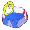 thumbnail image 1 of Kid Play Tent Foldable Creative Ball Pit Pop up Play Tent with Ball Hoop, 1 of 8
