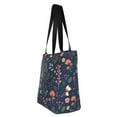 thumbnail image 2 of Kll Tote Bag For Women Colorful Flowers Print Shopping Grocery Reusable Bags For Office School Shopping Travel, 2 of 7