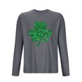 thumbnail image 3 of Blusas y camisas de manga larga con cuello redondo para hombre, deportivas, fitness, hogar, pijamas navideños estampados, camiseta de manga larga con cuello redondo, blusa de poliéster para hombre, 3 of 3