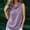 Purple, variant on Sevevn Women's Cowl Neck Sleeveless Tank Top Casual Loose Fit Blouse with Textured Fabric Army Green M