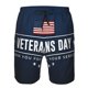 thumbnail image 3 of Balery Happy Veterans Day Traje de Baño Estilo Hawaiano para Hombre, Shorts de Secado Rápido con Bolsillos-Medium, 3 of 6