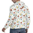 thumbnail image 3 of Hoodies for Men - Geometric retro Long Sleeve Comfrt Men'S Fashion Hoodies & Sweatshirts, Sweatshirts for Men Hoodies Pullover Clothing Clothes with Pouch, 3 of 7