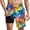 Multicolor#men's board short, variant on UVEASISHA Mens Fashion Hawaiian Shorts Elastic Waist Loose Drawstring Tropical Shorts Lightweight Bathing Suits Shorts Multicolor M