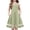 Light Green, variant on Arshiner Girls Elegant Dresses Sleeveless Round Neck A-line Party Dance Graduation Mesh Dress