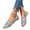 Silver, variant on Women's Rhinestone Flats Fashion Pointed Toe Pearl Diamond Low Heel Dress Wedding Flats Work Business Dance Ballet Flats
