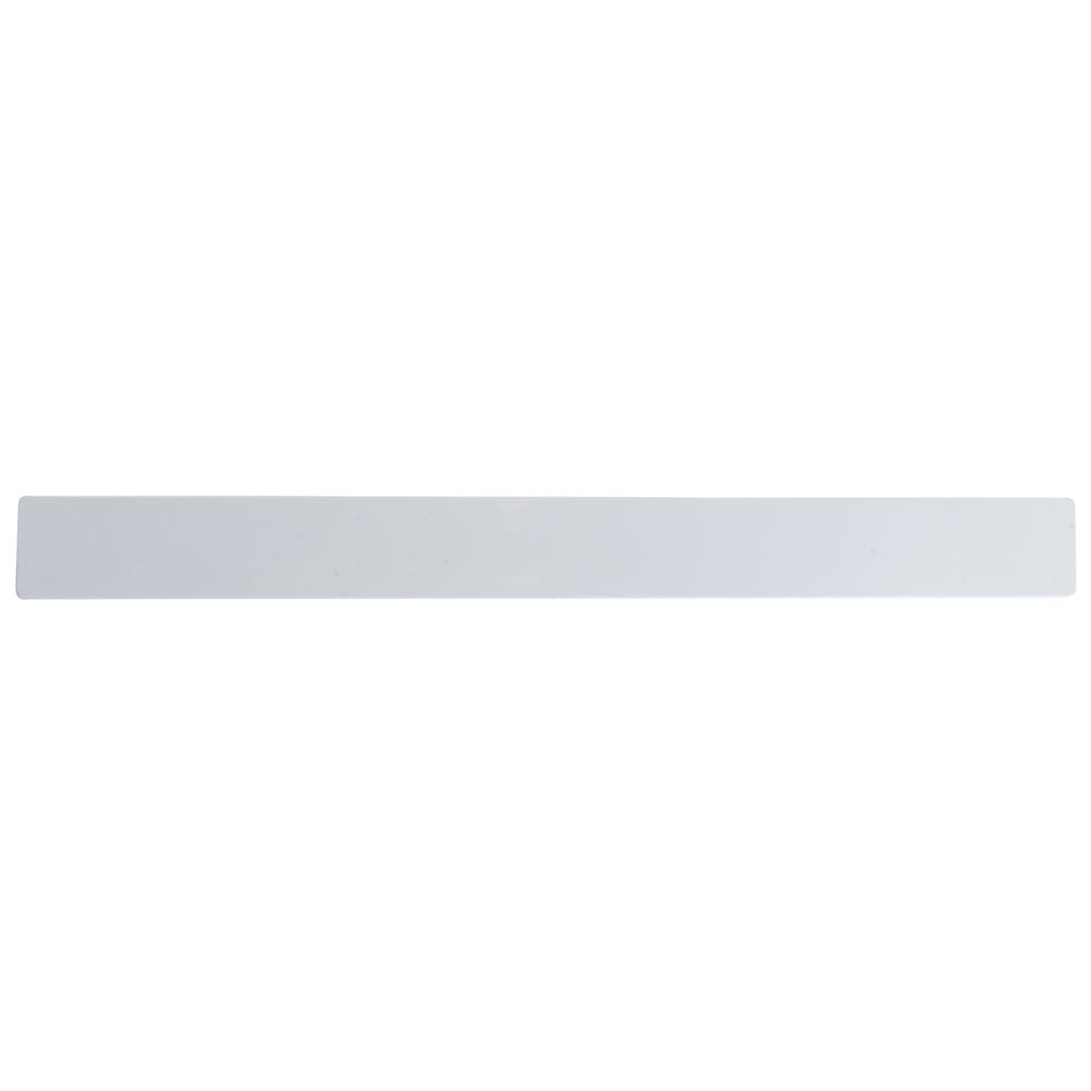 HUBERT White Melamine Spacer Bar - 2"W x 20 7/8"L
