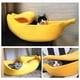 thumbnail image 4 of 2X Cama de PláTano para Gatos, Cama para Mascotas, Cama Suave para Gatos, Cama Encantadora para Gatos, Conejos y Perros PequeñOs, Color Amarillo, 4 of 5