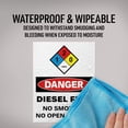 thumbnail image 4 of Avery Diesel Fuel No Smoking Labels, 11" x 8.5", 2 Total, 4 of 5