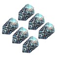 thumbnail image 1 of Unique Bargains Slim Dart Flights, 6 Pack PET Dart Accessories, V-shaped Pattern, 1 of 5