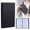 Black, variant on Business Card Holder Organizer,PU Leather Cover,180 Pcs Capacity,7.40"×4.13"×0.79",1PC (Black)