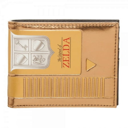 Legend Of Zelda Gold Cartridge Wallet