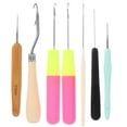 thumbnail image 1 of Miangastore 7pcs Dreadlock Crochet Needles Reusable Hair Braid Tool Crochet Needles for Dreadlocks, 1 of 8
