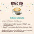 thumbnail image 3 of Matteo's Sugar Free Coffee Syrup, Birthday Cake, 750mL, 0 Calories, 0 Sugar, (Single Bottle), 3 of 5