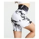 thumbnail image 5 of Pantalones cortos deportivos de yoga y fitness con cintura alta y efecto tie-dye para mujer, sin costuras, para abdomen y caderas ajustadas, Peach Hip Europa y Estados Unidos, 5 of 5
