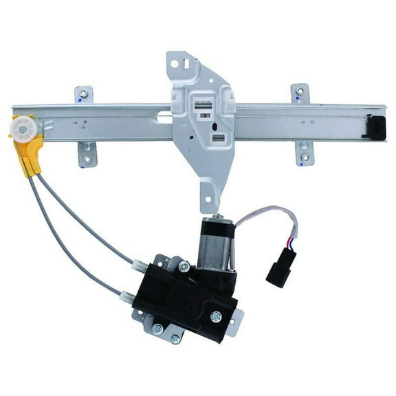 OEG Parts New Window Regulator W/ Motor Replacement For Rear Drivers Side Left RLH Replacement For 1997 1998 1999 2000 2001 2002 2003 Pontiac Grand Prix 741-838, 10256559, 10315141
