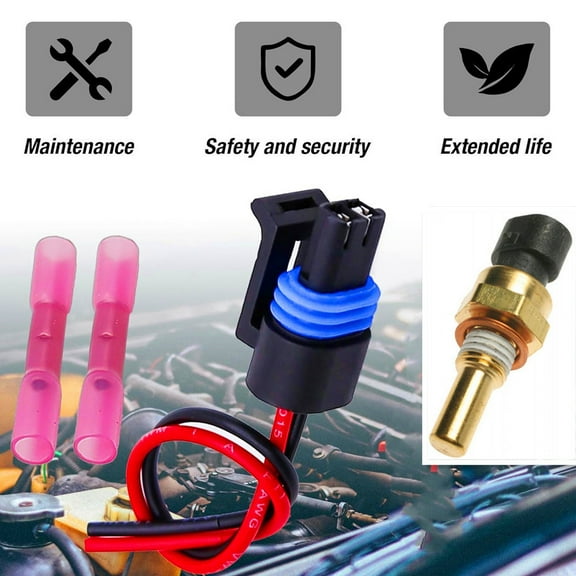 Furulu Engine Coolant Temperature Sensor Kit 213-953 213-4514 For GMC Sierra 1500 2500