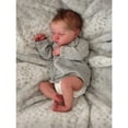 thumbnail image 5 of 19inch Reborn Baby Dolls Full body silicone vinyl Reborn Doll Levi Newborn Baby Size boy doll 3D Skin High quality Gift, 5 of 5