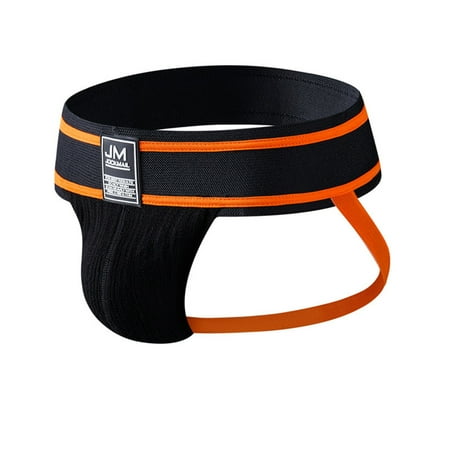 

AnuirheiH Men s Lingerie Sexy Underwear Sports Fitness Comfortable Wide Belt Double Thong 4$ off 2nd item