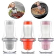 thumbnail image 1 of Silicone Oil Brush Bottle With Cover Container Cooking Barbecue Sauce Oil Bottle Brush Kitchen Tool, 1 of 3