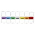 thumbnail image 3 of Ezy Dose Weekly Push 'N Pop Pill Planner with Labels, 2XL, 1 Count, 3 of 5