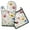 Floral Watercolor Painting, variant on Floral Watercolor Painting Kitchen Oven Mitt and Pot Holder Sets 2 Pcs for Baking, Cooking and Grilling, Heat Resistant Up To 392 °F