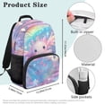 thumbnail image 7 of Yuyamidu Axolotl Backpack for Kids Girls School Bag Casual Basic Backpack for Students Teenage Shoulder Bag with Zipper Fashion Laptop Backpack, 7 of 7