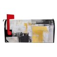 thumbnail image 3 of Abstract Oil Canvas Painting Mailbox Covers Magnetic Post Box Cover Wraps Standard Size 25.5"x21" Waterproof Home Garden Yard Outside Decor, 3 of 9