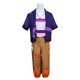 thumbnail image 2 of Disfraz de Anime Luz para mujer, traje morado con collar, disfraz de fantasía para juego de rol, uniforme para fiesta de Halloween, 2 of 4