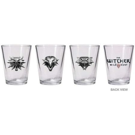 The Witcher 3: Wild Hunt Shot Glass Set [Set of (Best Set Witcher 3)