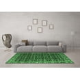 thumbnail image 3 of Ahgly Company Indoor Rectangle Persian Emerald Green Traditional Area Rugs, 2' x 3', 3 of 4
