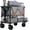 Gray, variant on LIFERECORD Heavy-Duty Folding Wagon Cart - 440lb Capacity All-Terrain Utility Cart with Extended Platform & One-Second Fold, Black