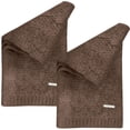 thumbnail image 1 of Bufanda Artesanal Camello CamelScarfBrown 2Pzas Café 148cm x 23cm Hecha a Mano Camello., 1 of 1