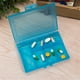 thumbnail image 1 of Organizador portátil de vitamina C | Estuche de 6 compartimentos para guardar suplementos semanales | Pastillero de viaje de gran capacidad | Plástico duradero, resistente al agua | Ideal para, 1 of 6