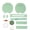 Green, variant on PU DIY Purse Bag Satchel Making Kit for Mom Girlfriend Birthday Gift