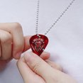thumbnail image 5 of Collares con colgante de púas impresas, collar con púa de guitarra, regalo impreso para amantes de la música, collar con púa de guitarra, el mejor de su clase, 5 of 5