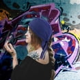 thumbnail image 5 of Comfortable Cotton Pirate s Headband Breathable Quick Head Wrap Cycling Head Scarf for Hiking Traveling Fitness Hip Hop Men Navy, 5 of 8