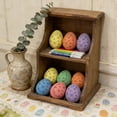 thumbnail image 6 of Easter DIY Decorating Egg Kit with 6 Paintable Eggs & Markers, Easter Craft Supplies, Easter Egg Hunt Accessories, Spring Home Decor, 6 of 6