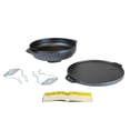 thumbnail image 1 of Lodge L14CIA 5 Piece Cook It All Cast Iron Cookware Set, 1 of 2