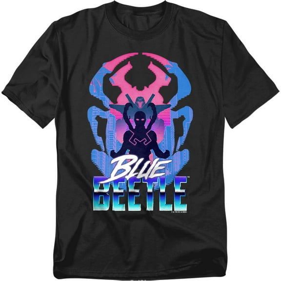 Blue Beetle (2023) T-Shirt Silhouette Unisex Graphic Tee For Men & Women