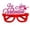 Hot Pink1, variant on Valentine's Day Heart Shaped Novelty Glasses – Happy Valentine’s Day Eyewear Photo Booth Props Ornaments Favors White4