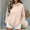 thumbnail image 3 of shoper Leopard Hoodie for Women, Oversized Y2k Print Hoodies Pullover Trendy Hooded Fall Sweatshirts with Pockets, 3 of 7